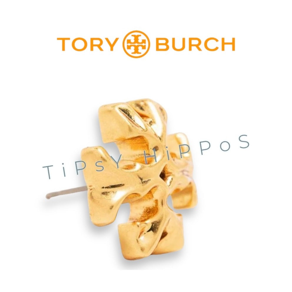 Tory Burch Gold Roxanne Earrings - Statement Fashion Jewelry