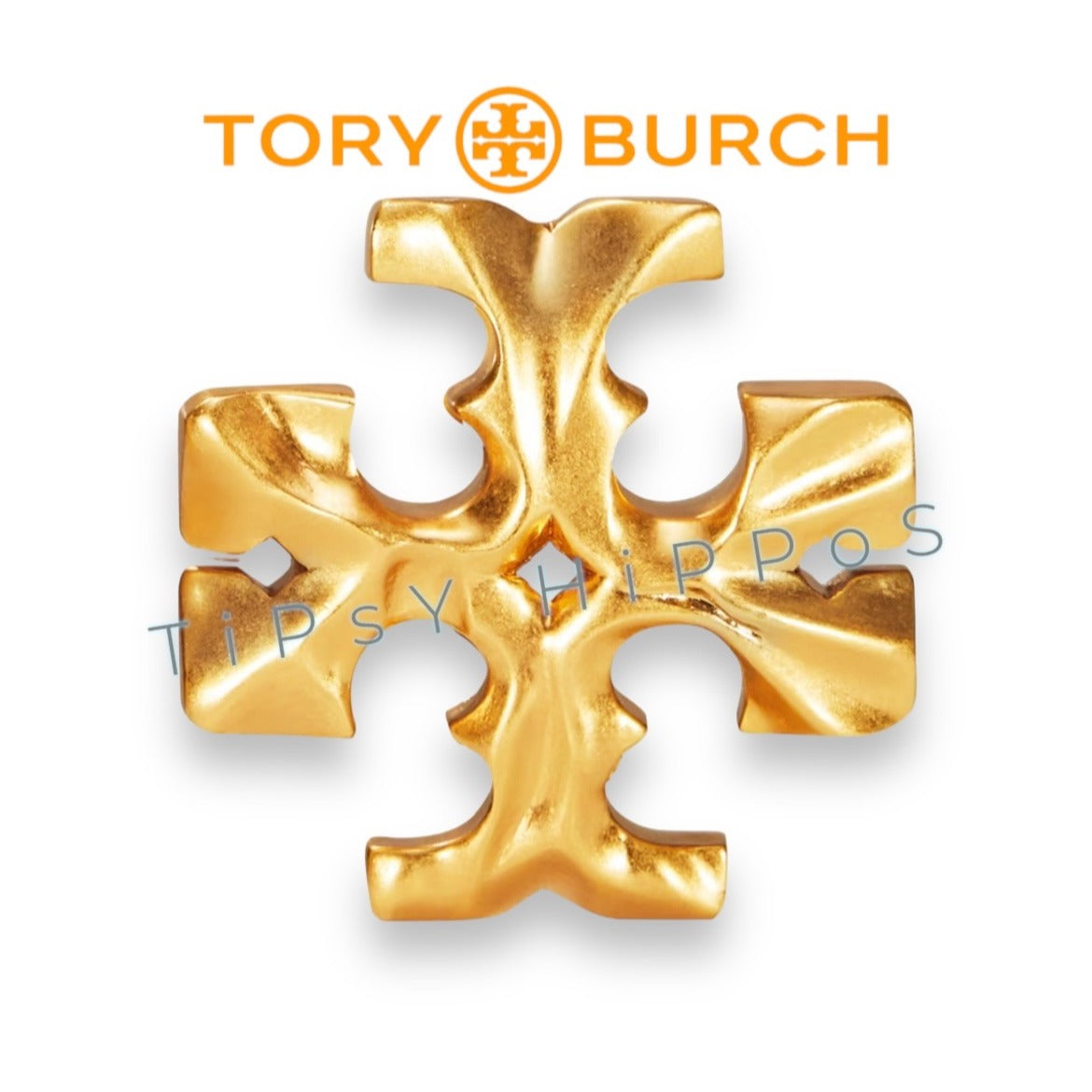 Tory Burch Gold Roxanne Earrings - Statement Fashion Jewelry
