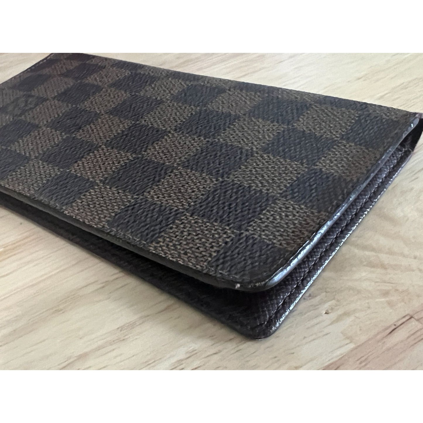 Louis Vuitton Damier Ebene Canvas Long Wallet