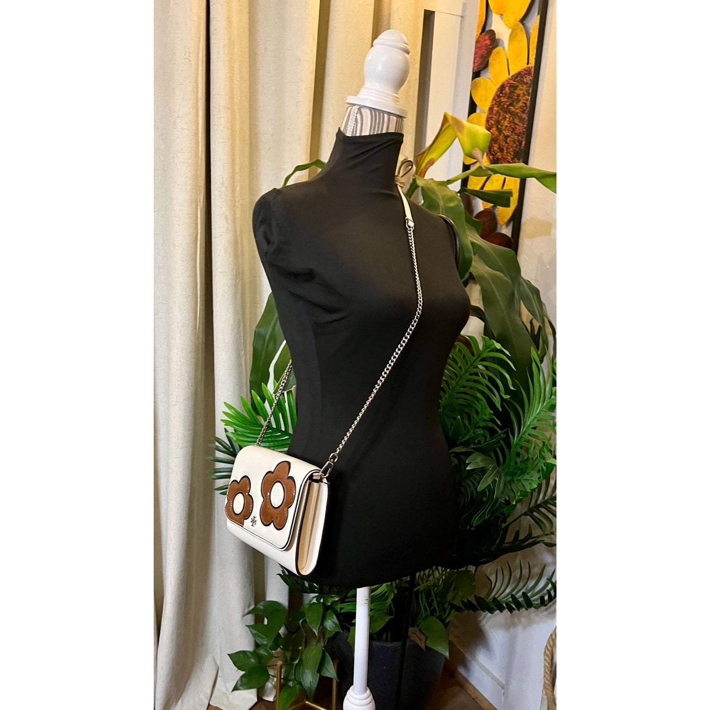 TORY BURCH FLOWER POWER EMERSON HANDBAG ✺✺