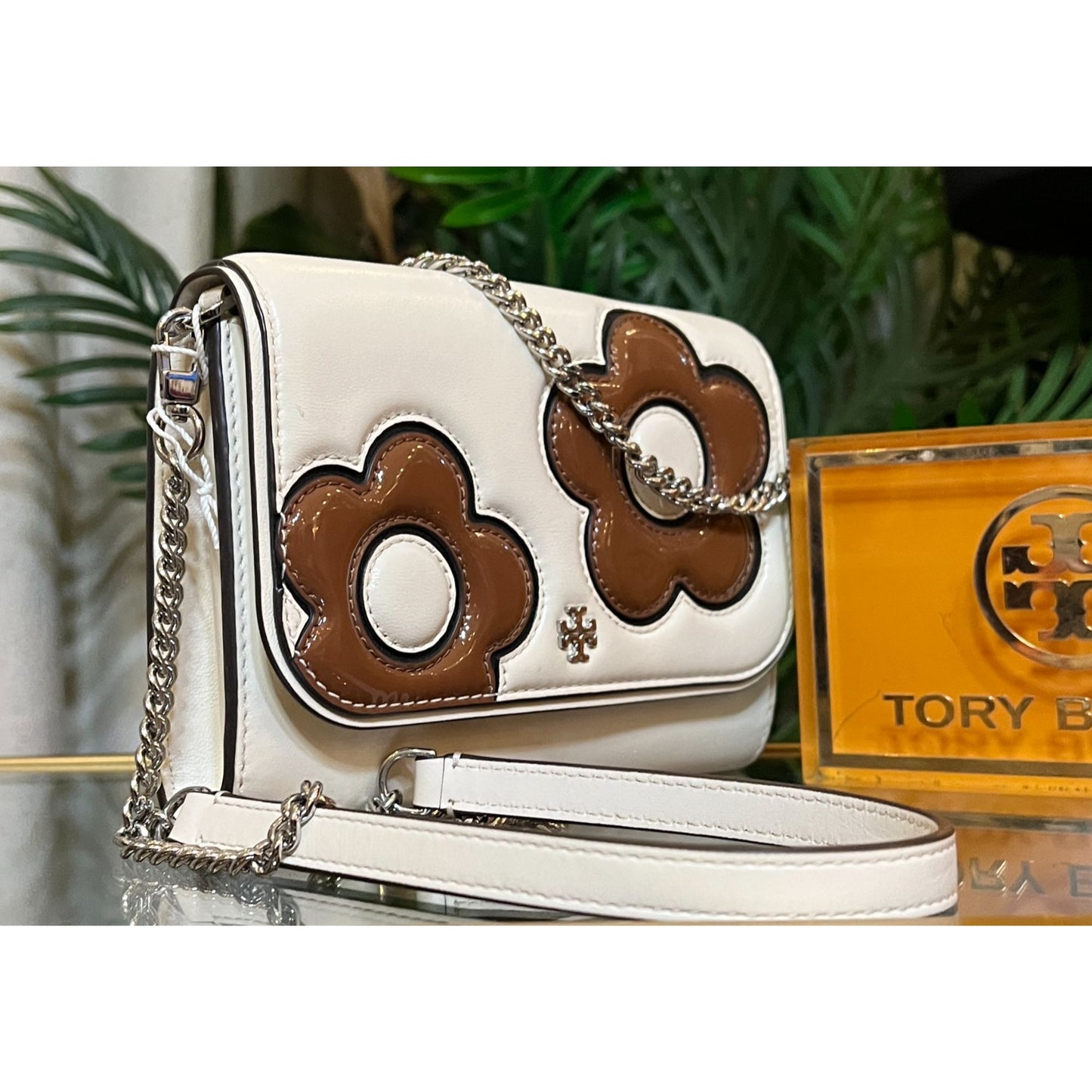 TORY BURCH FLOWER POWER EMERSON HANDBAG ✺✺
