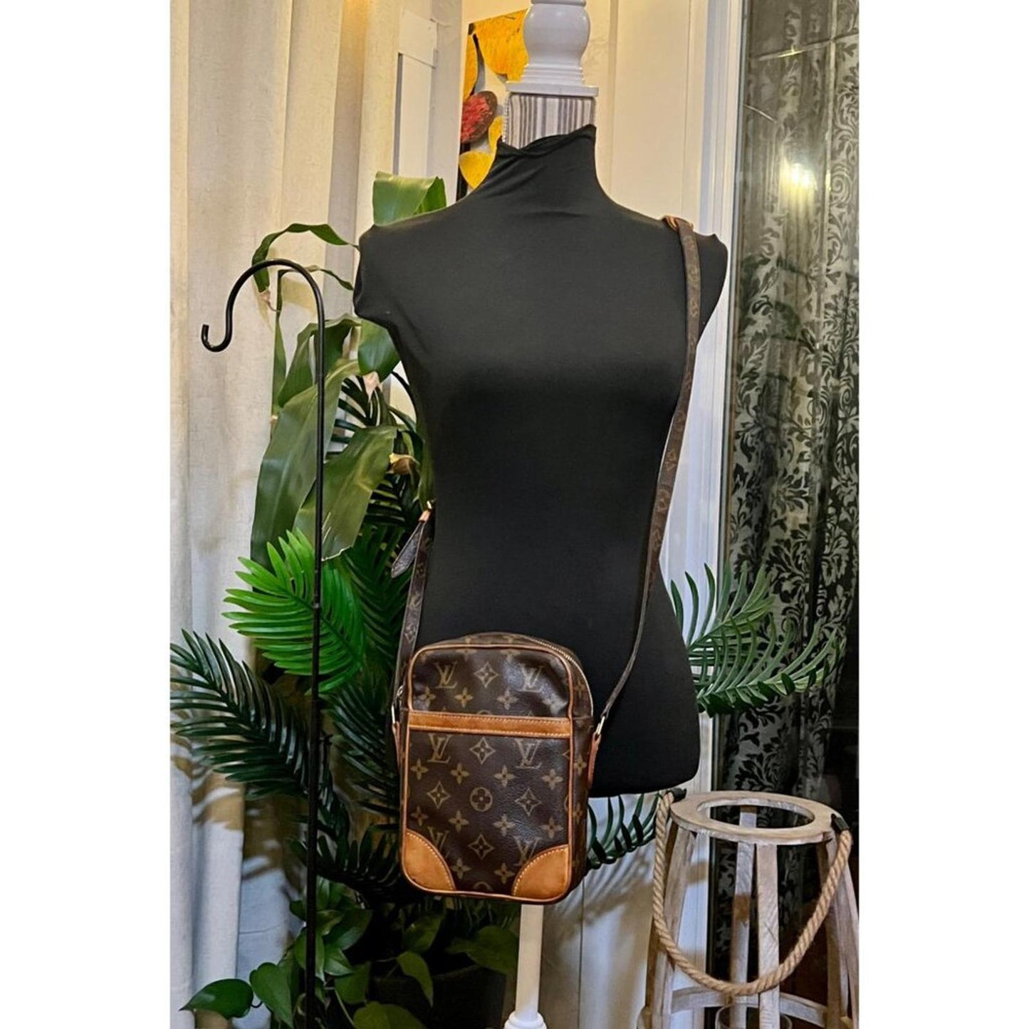 Authentic Louis Vuitton Monogram Danube Shoulder Bag