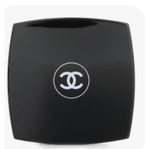 Beautiful Chanel VIP double sided black logo mirror