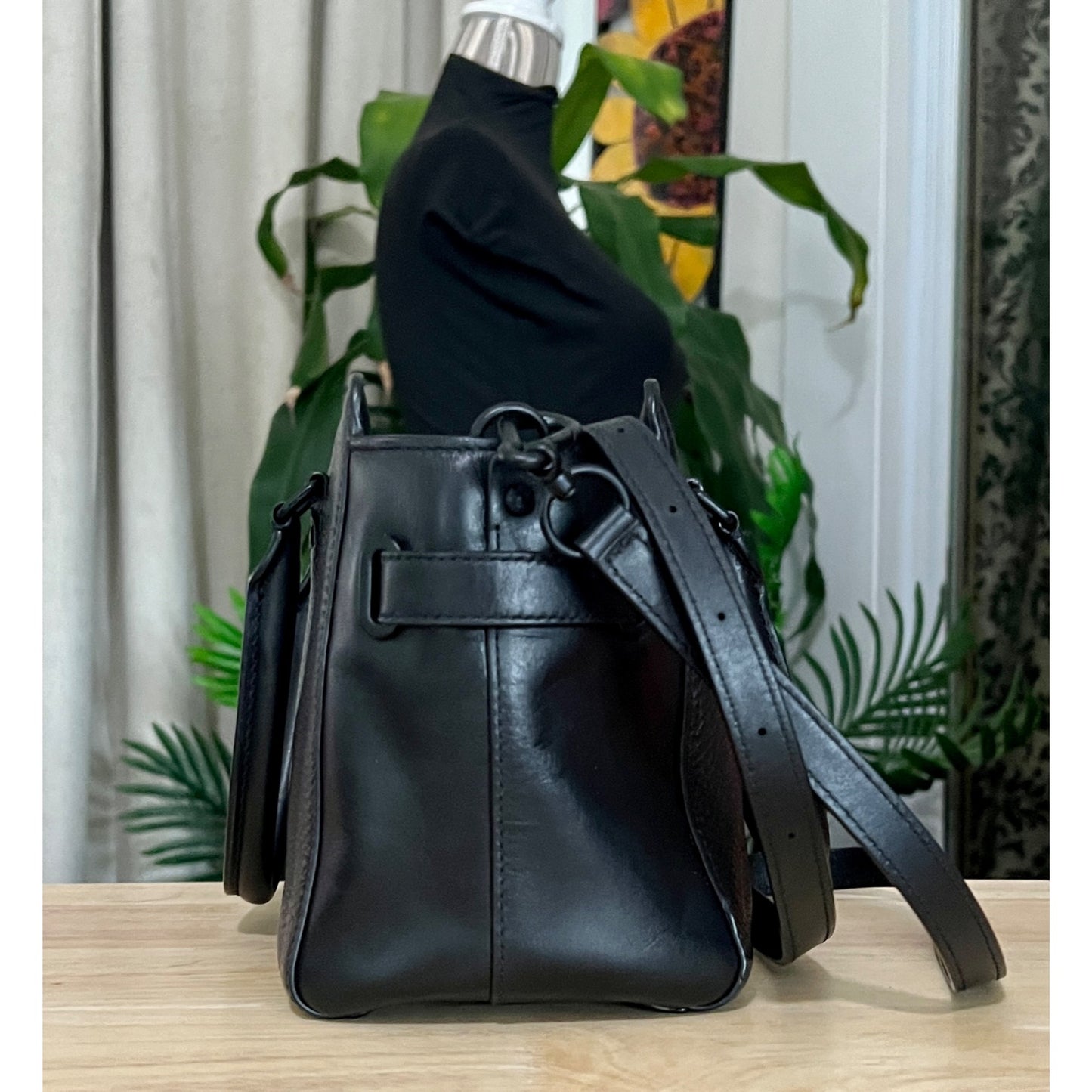 ✺✺ AUTHENTIC COACH BLAKE LEATHER CARRYALL 25 SATCHEL BAG PURSE ✺✺