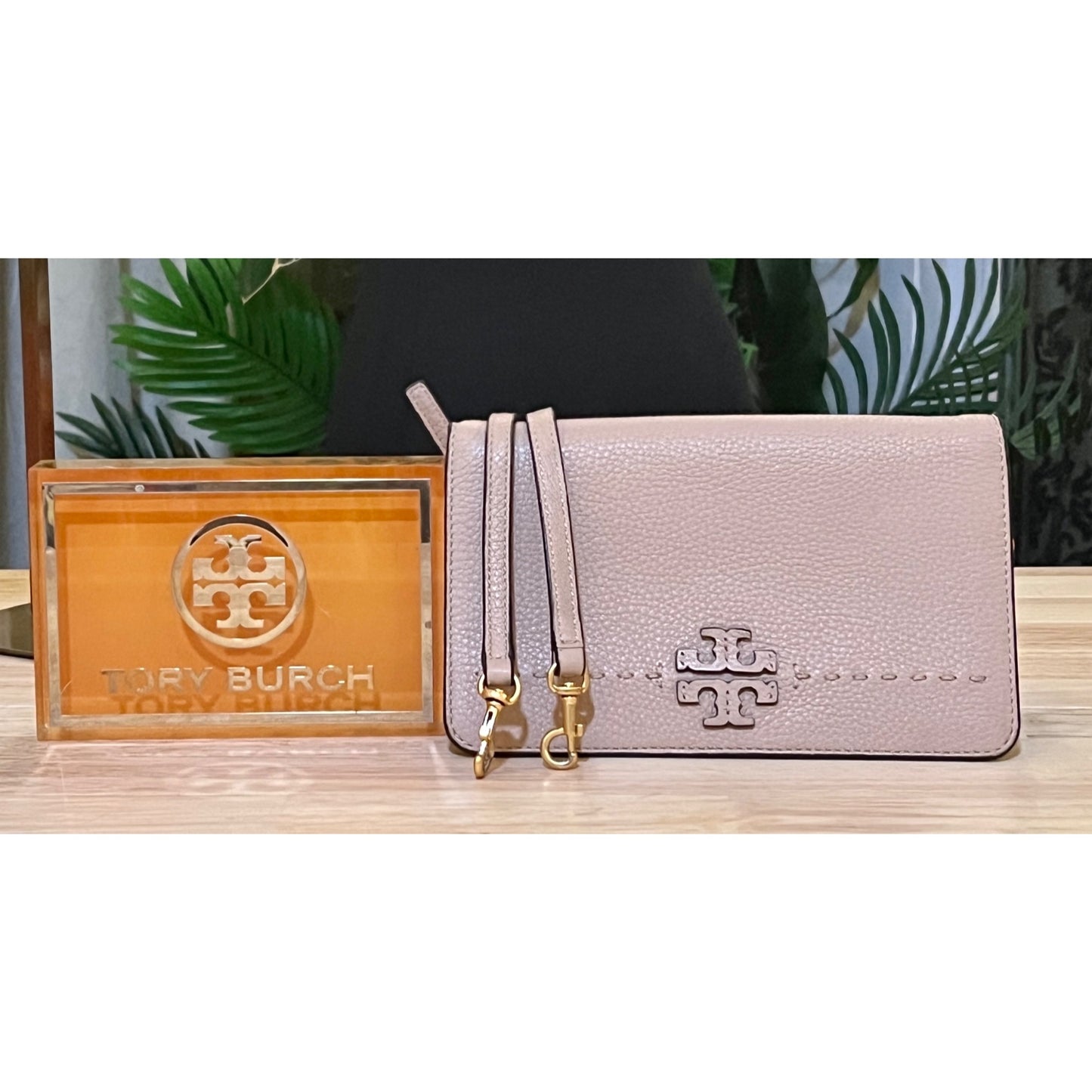 TORY BURCH NUDE MCGRAW SHOULDER/CROSSBODY HANDBAG
