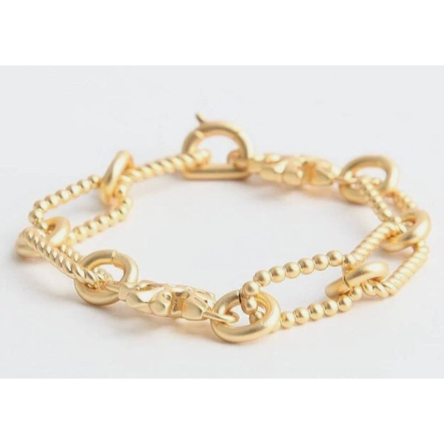 Tory Burch Gold Roxanne Chainlink Necklace AND Bracelet SET!!!