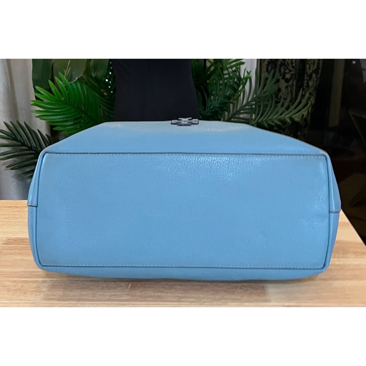 AUTHENTIC TORY BURCH Sky Blue Mcgraw/Taylor Hobo Handbag