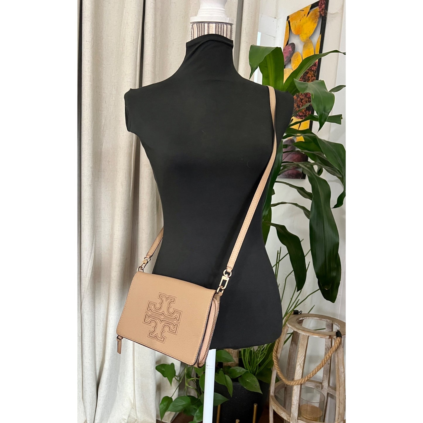 ✺✺ AUTHENTIC TORY BURCH BROWN HARPER HANDBAG ✺✺