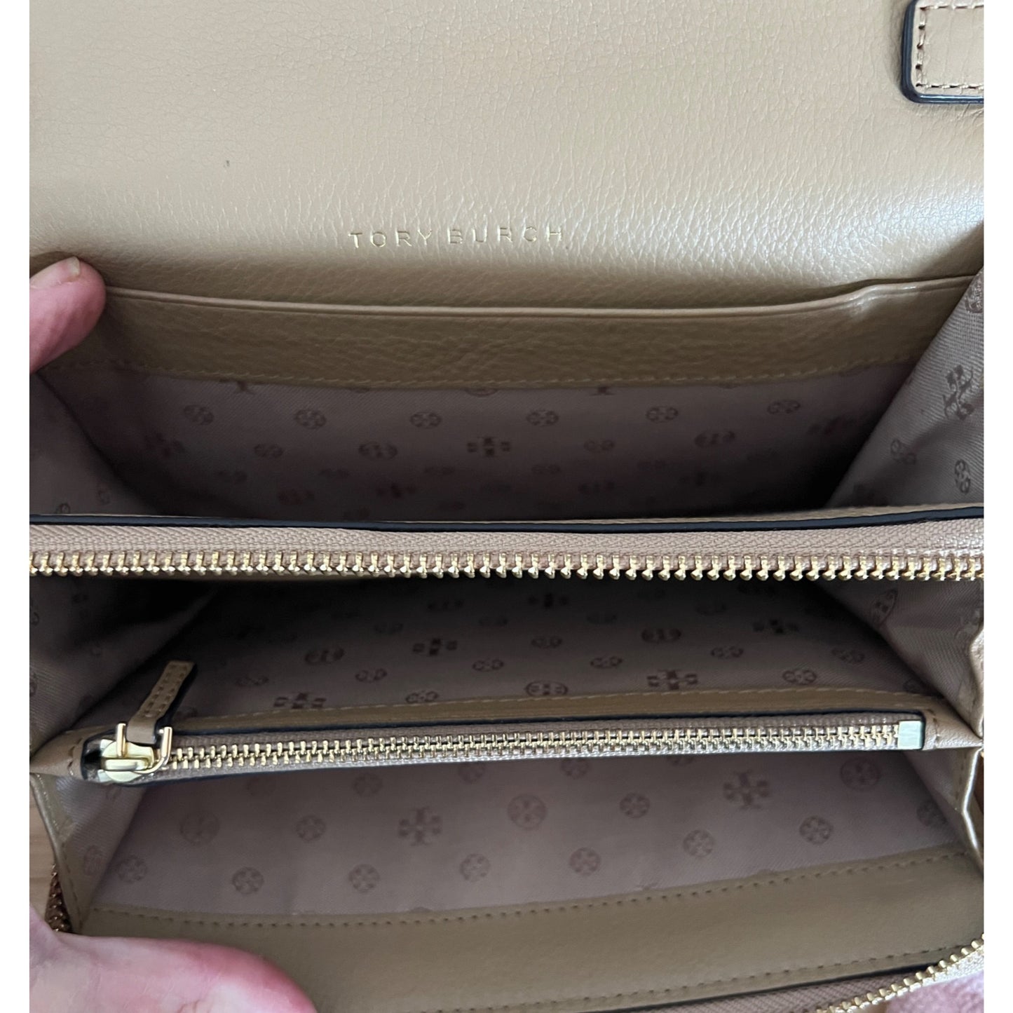 ✺✺ AUTHENTIC TORY BURCH BROWN HARPER HANDBAG ✺✺