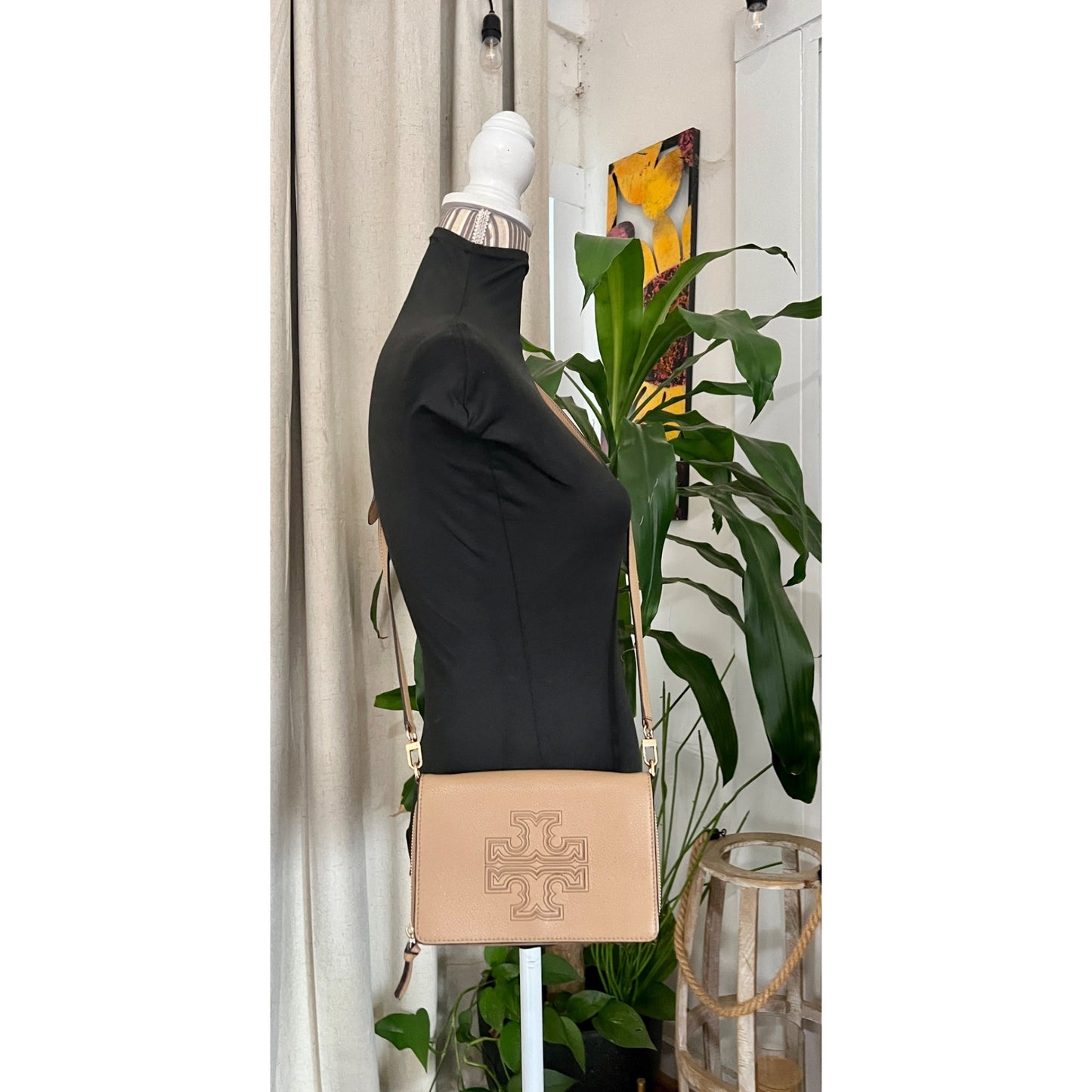 ✺✺ AUTHENTIC TORY BURCH BROWN HARPER HANDBAG ✺✺