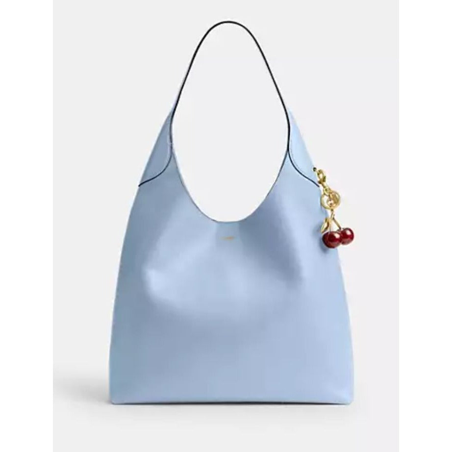 NEW!  AUTHENTIC COACH LARGE BROOKLYN 39 IN BLUEBELL HOBO HANDBAG