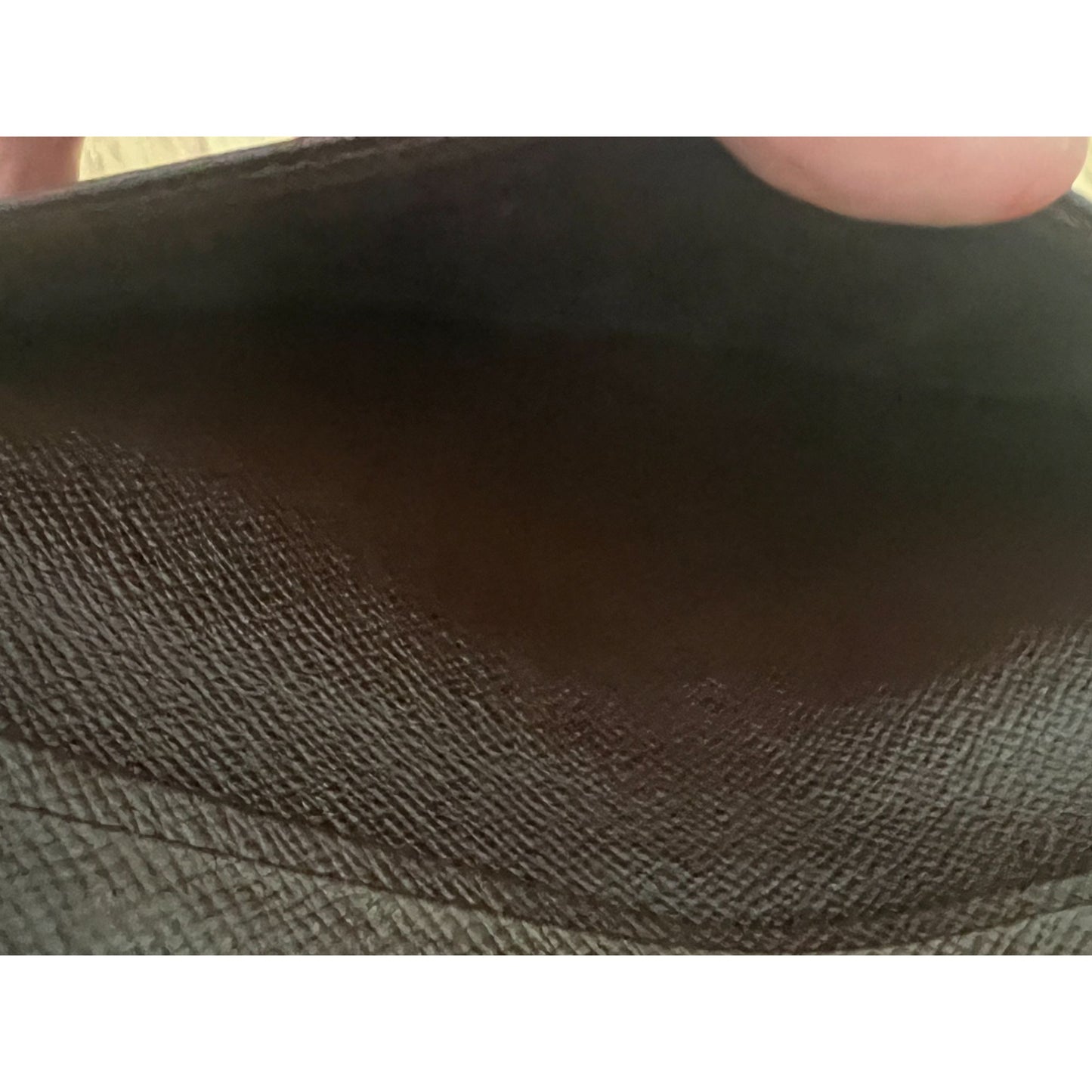 Louis Vuitton Damier Ebene Canvas Long Wallet