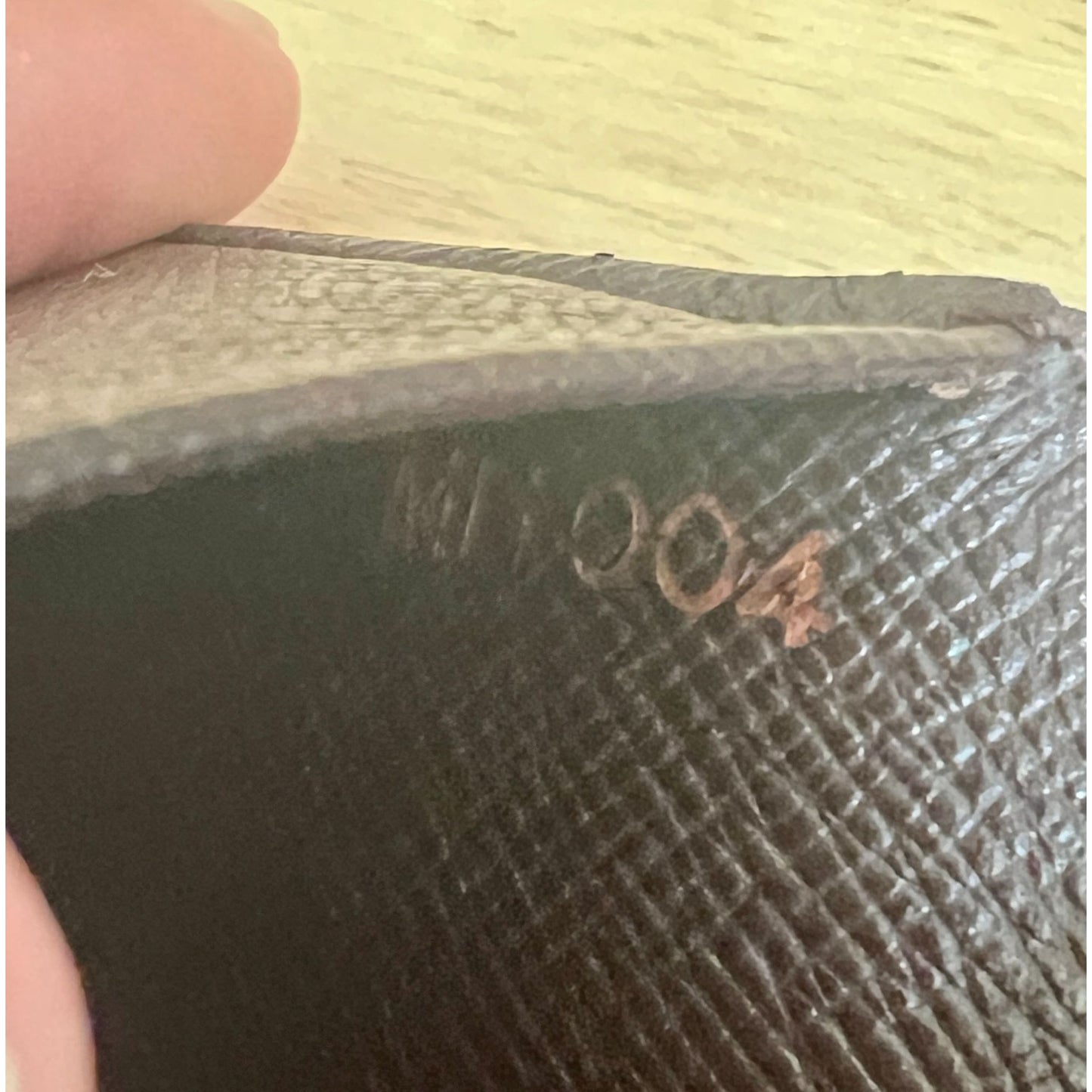Louis Vuitton Damier Ebene Canvas Long Wallet