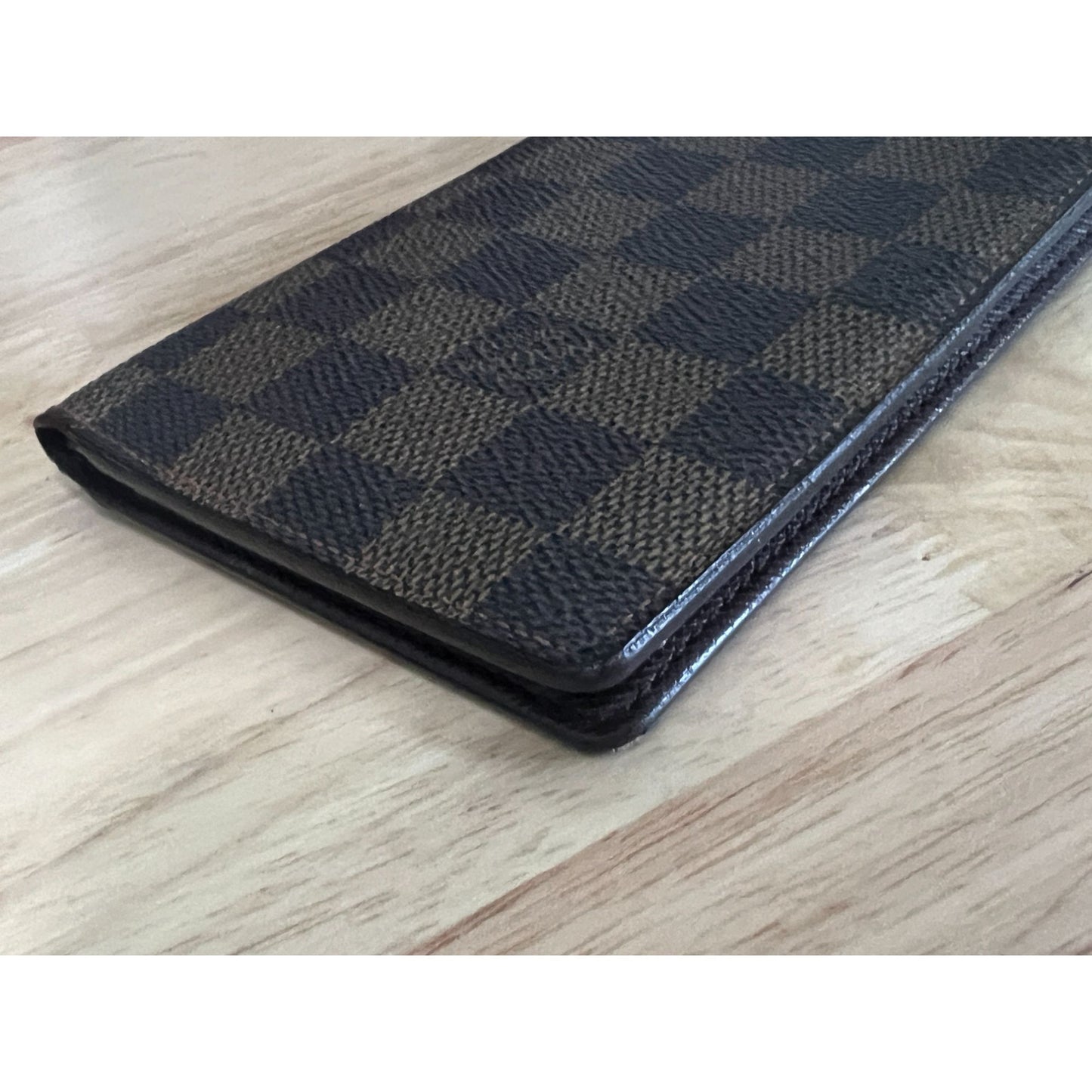 Louis Vuitton Damier Ebene Canvas Long Wallet
