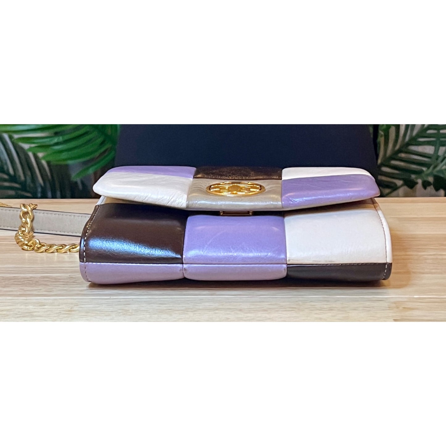 ✺✺ AUTHENTIC TORY BURCH Quilted Leather Patchwork Willa Handbag ✺