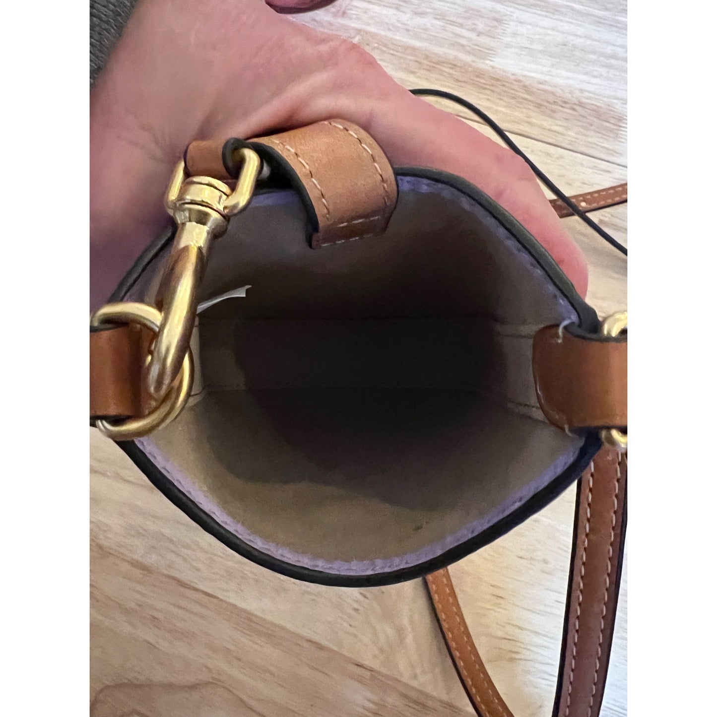 ✺✺ AUTHENTIC TORY BURCH PURPLE & GREEN EMBOSSED CROSSBODY ✺✺
