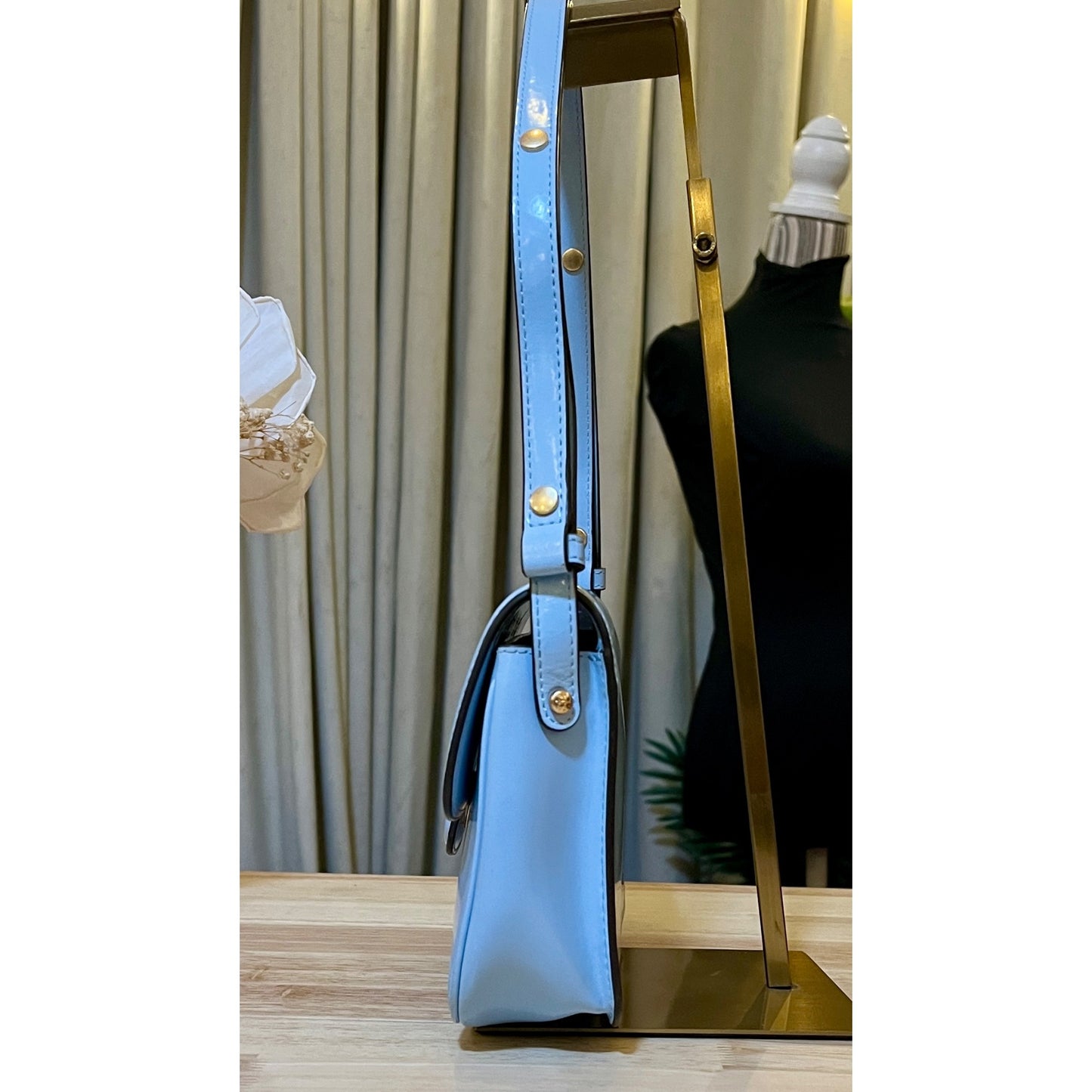 ✺✺ Authentic Tory Burch Robinson Spazzolato Small Top Handle Bag  ✺✺
