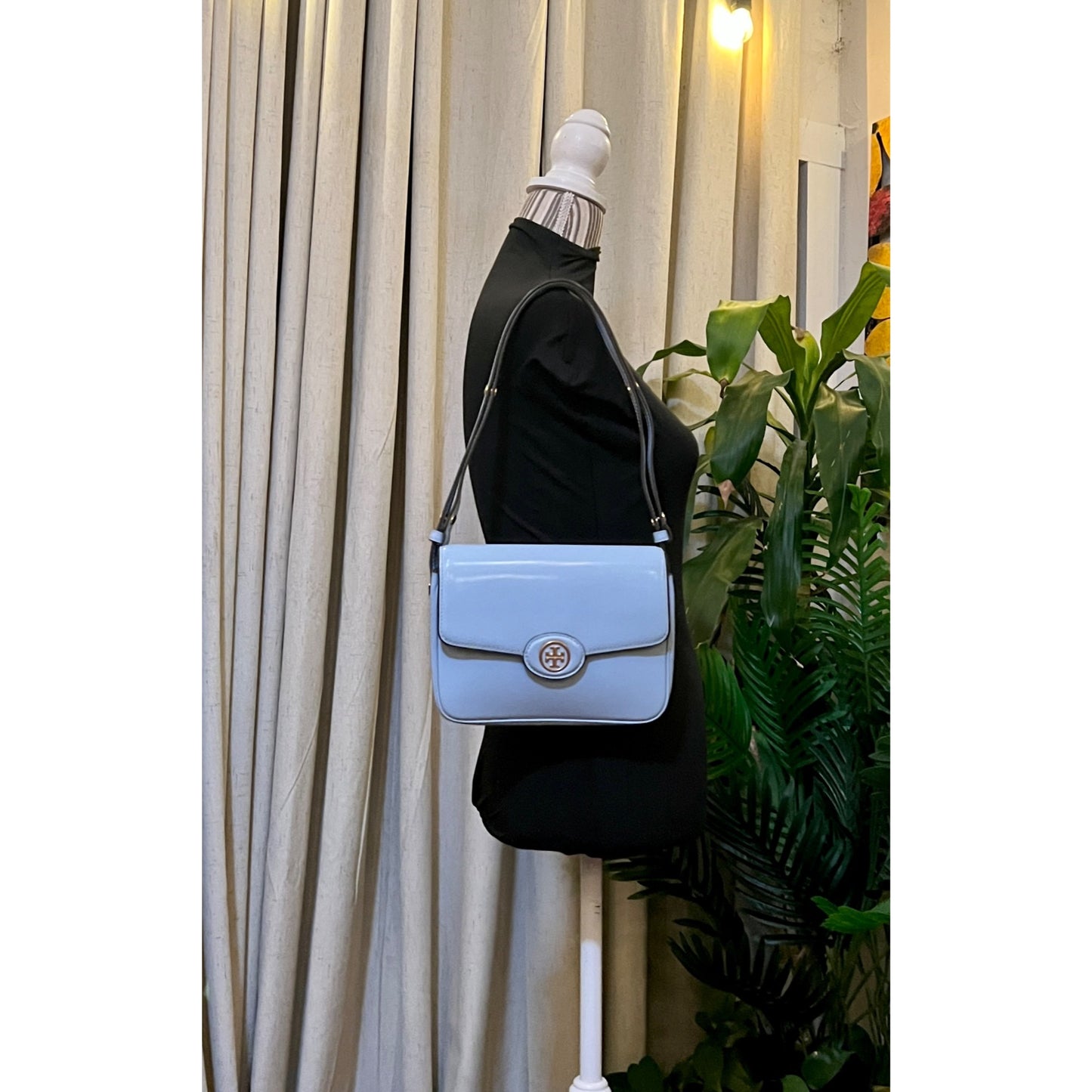 ✺✺ Authentic Tory Burch Robinson Spazzolato Small Top Handle Bag  ✺✺