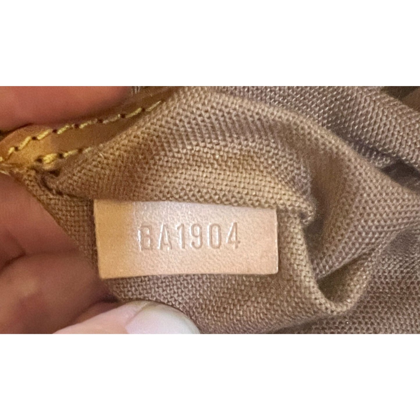 Louis Vuitton Monogram Alma PM Brown Canvas Leather Handbag