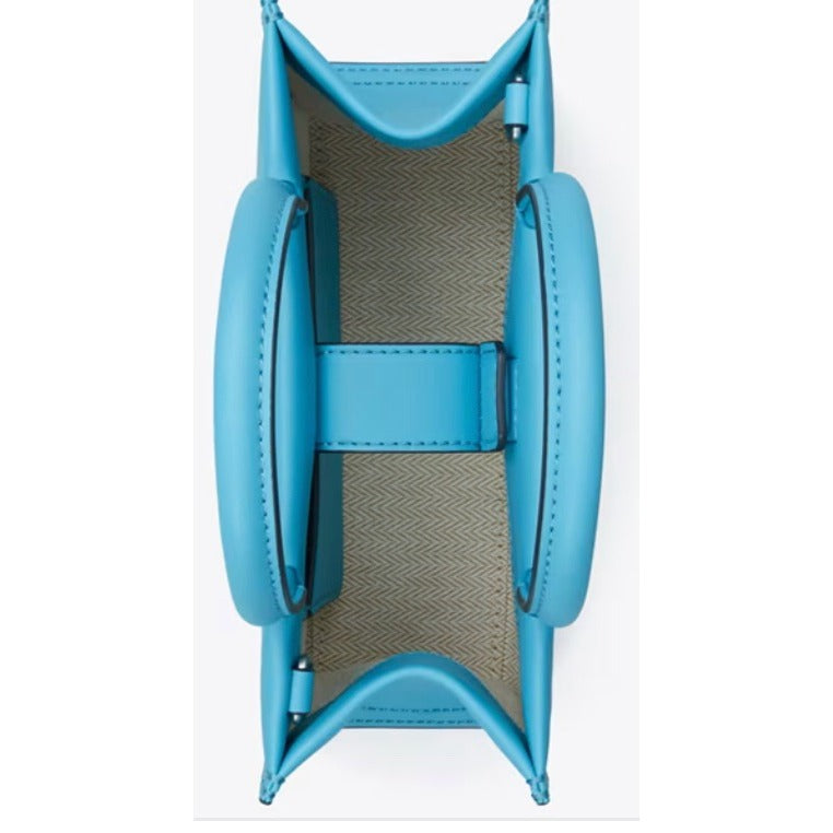 NEW!!  TORY BURCH MINI ELLA BIO TOTE IN SKYLIGHT BLUE