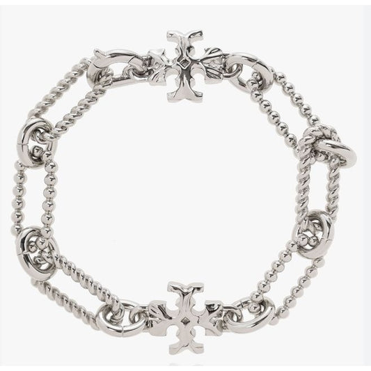 Tory Burch Silver Roxanne Chainlink Bracelet