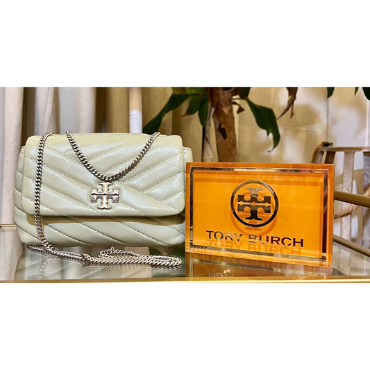 AUTHENTIC TORY BURCH SAGE GREEN KIRA HANDBAG