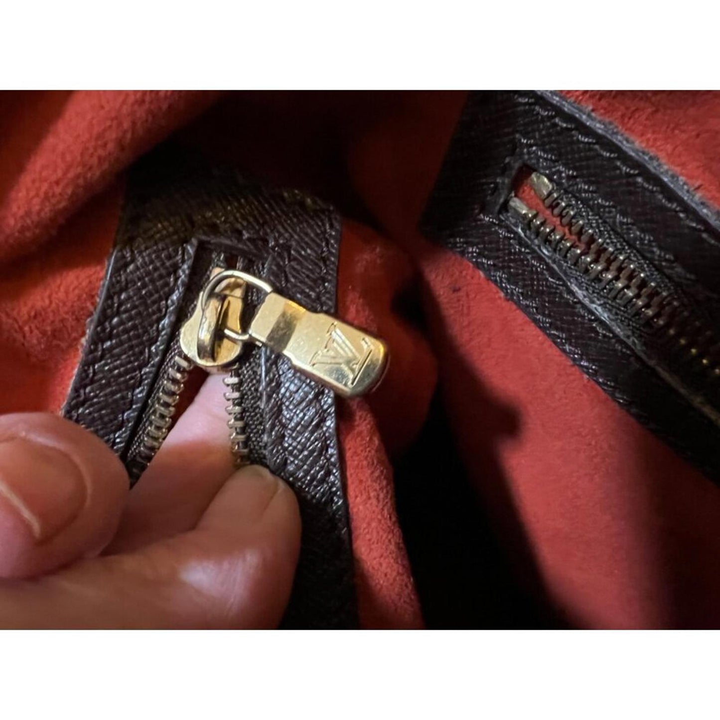 Louis Vuitton Damier Marais PM Bucket Bag