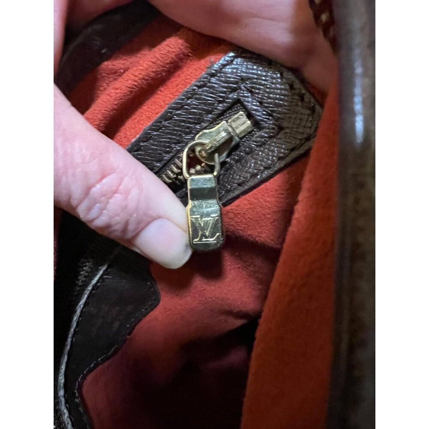 Louis Vuitton Damier Marais PM Bucket Bag