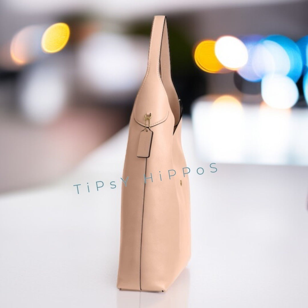 NEW!!!  Authentic COACH Brooklyn 39 in Cream/Brass