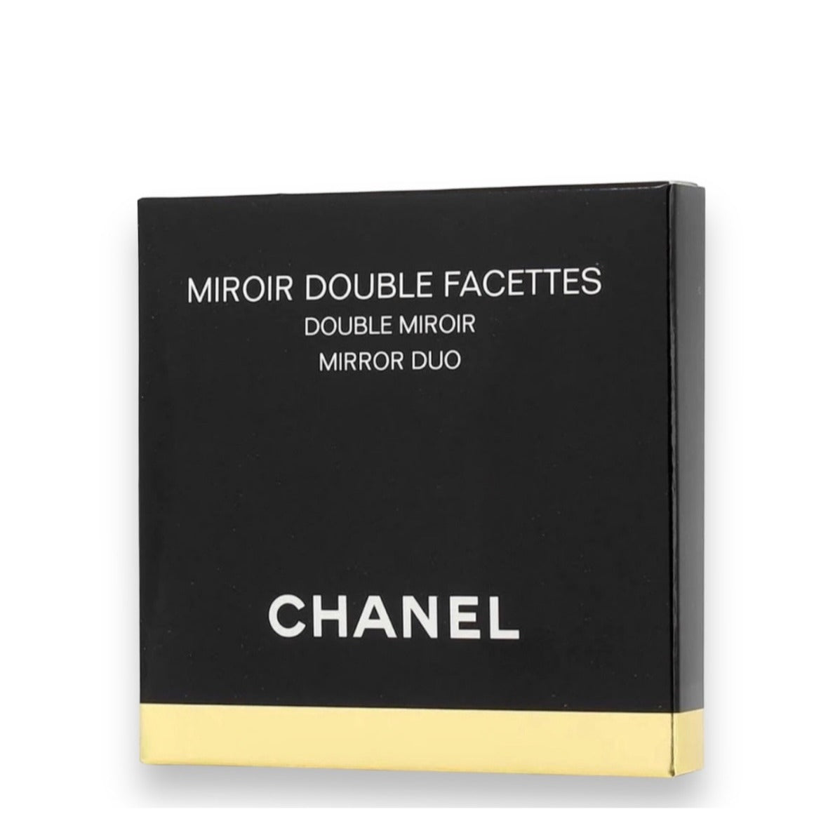 Beautiful Chanel VIP double sided black logo mirror