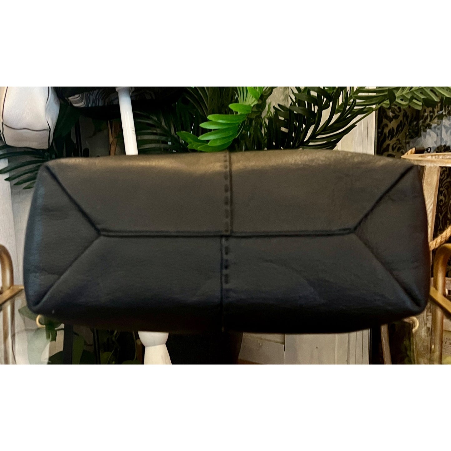 TORY BURCH BLACK MCGRAW SHOULDER BAG WITH DETACHABLE STRAP