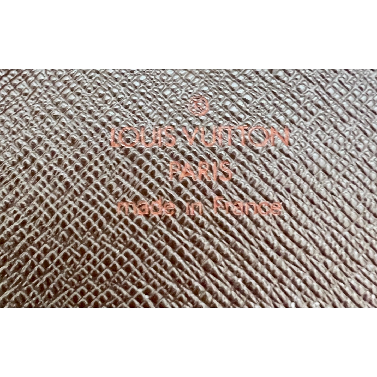 LOUIS VUITTON Tresor Etui Papier Trifold Wallet Damier Leather