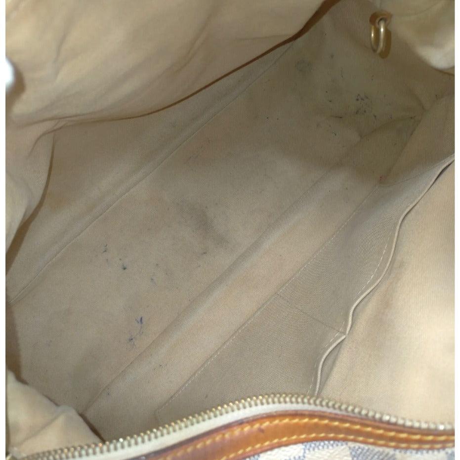 LOUIS VUITTON DAMIER AZUR STRESA PM TOTE WITH DUST BAG WITH COA