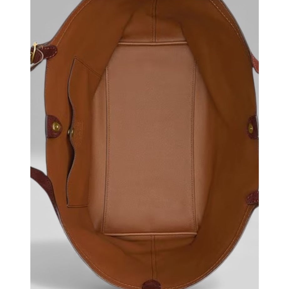 NEW WITH TAGS!  AUTHENTIC COACH WARM BROWN SUEDE GRAMERCY HANDBAG